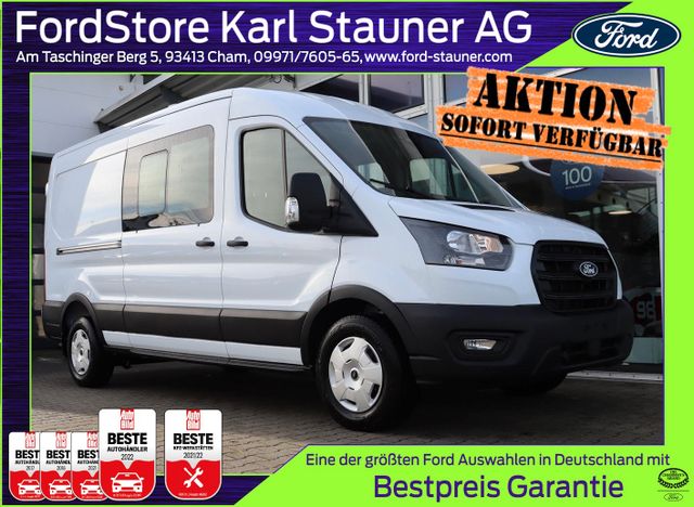 Foto 1 - Ford Transit 2.0 DOPPELKABINE 350 L3/H2, Frozen White