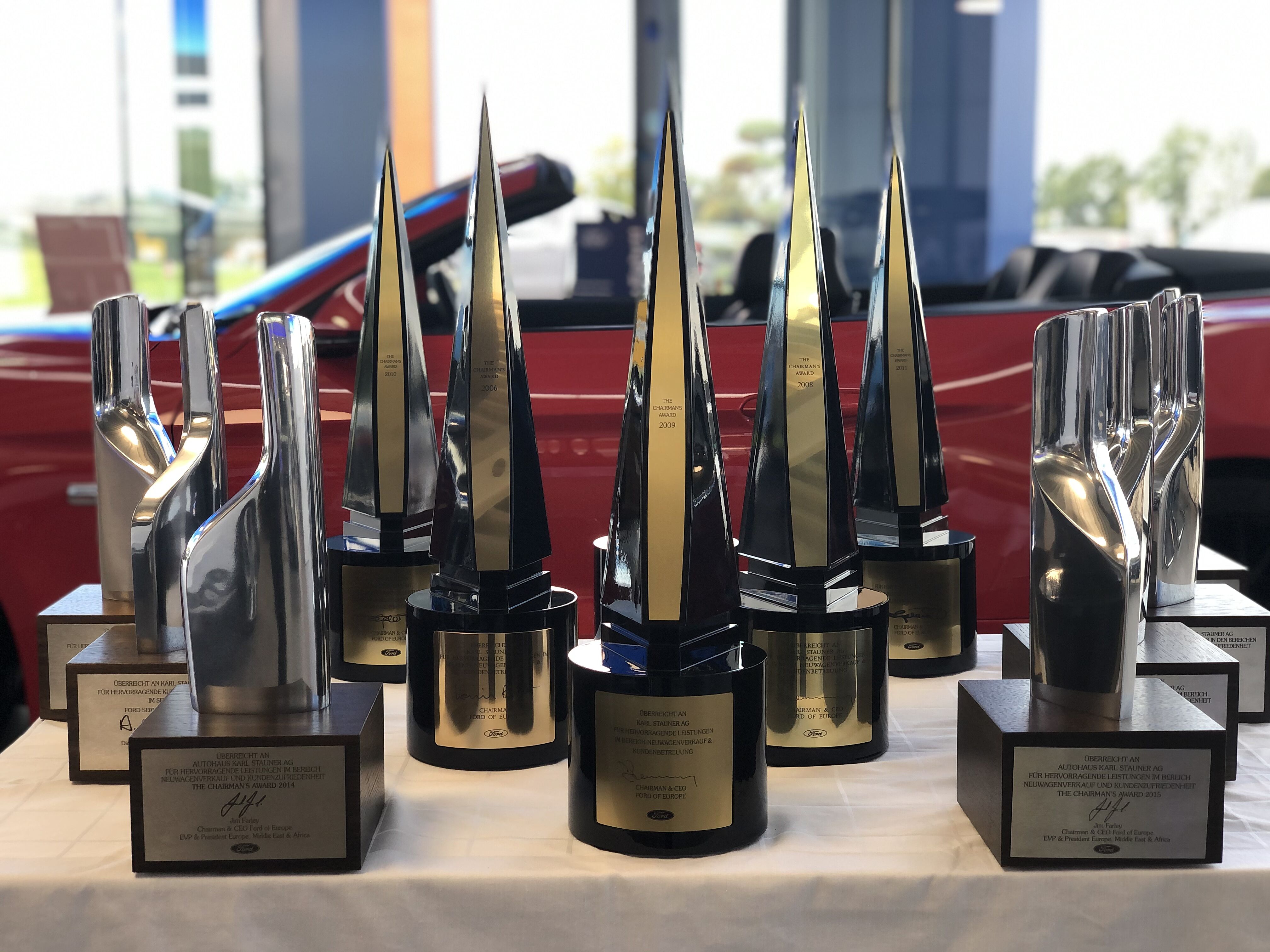 Die Auszeichnungen des FordStore